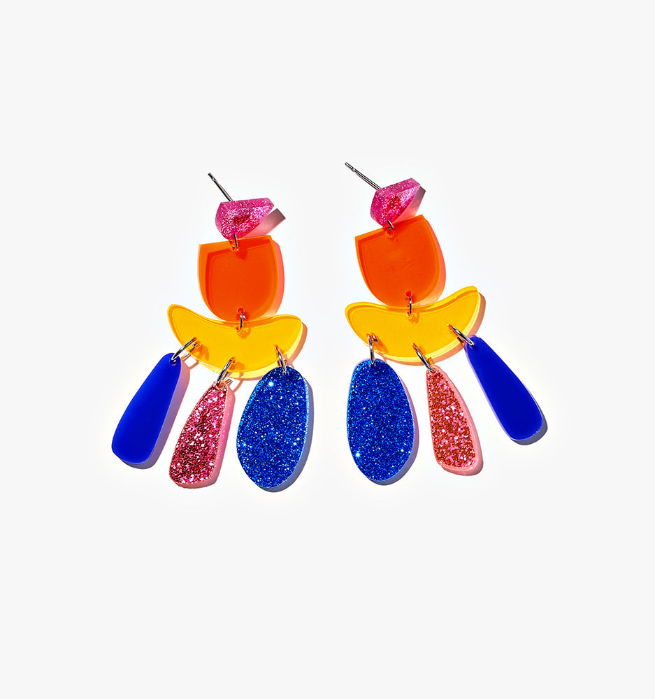 acrylic earrings