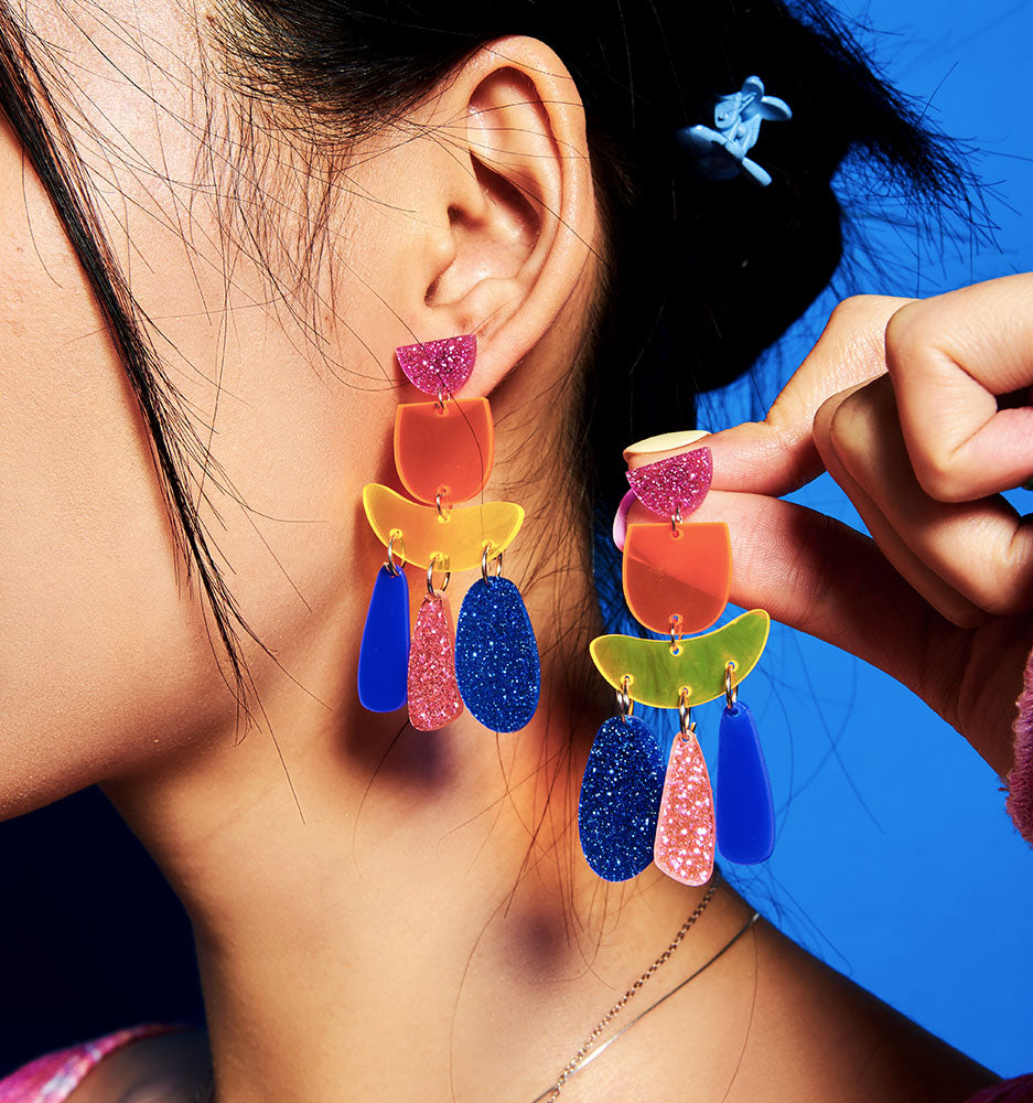 acrylic earrings