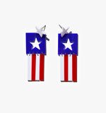 Independence Day Flag Dangle/Ear Clip