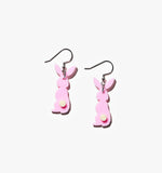 Pink Bunny Drops/Ear Clip