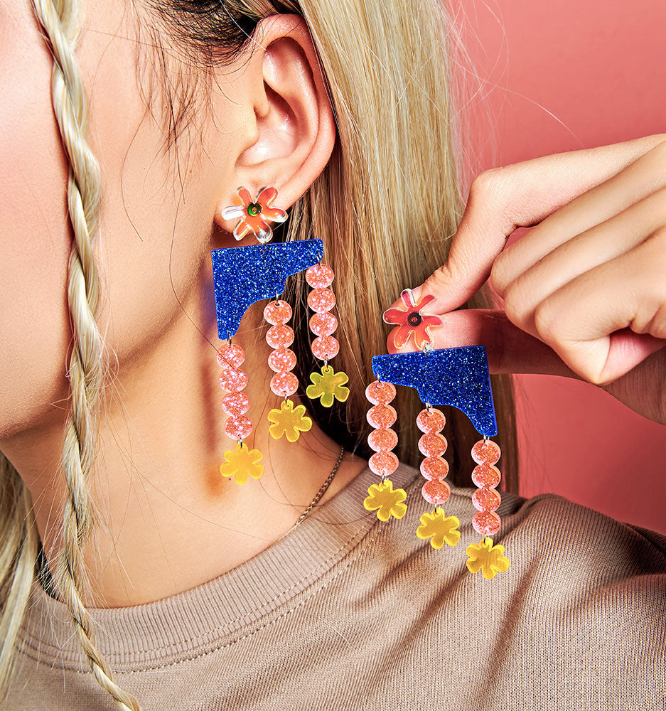 acrylic earrings