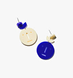 Minimalist Color Contrast Drop Earrings/Ear Clip