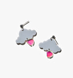 Chic Cloud Drop Earrings/Ear Clip