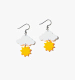 Happy Sunny Dangle Earrings/Ear Clip