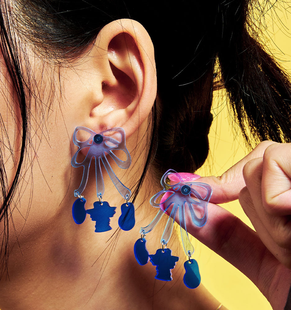 acrylic earrings