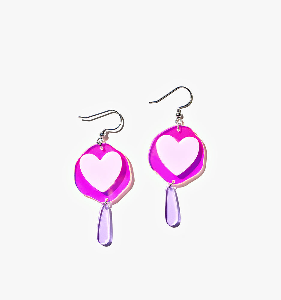 acrylic earrings