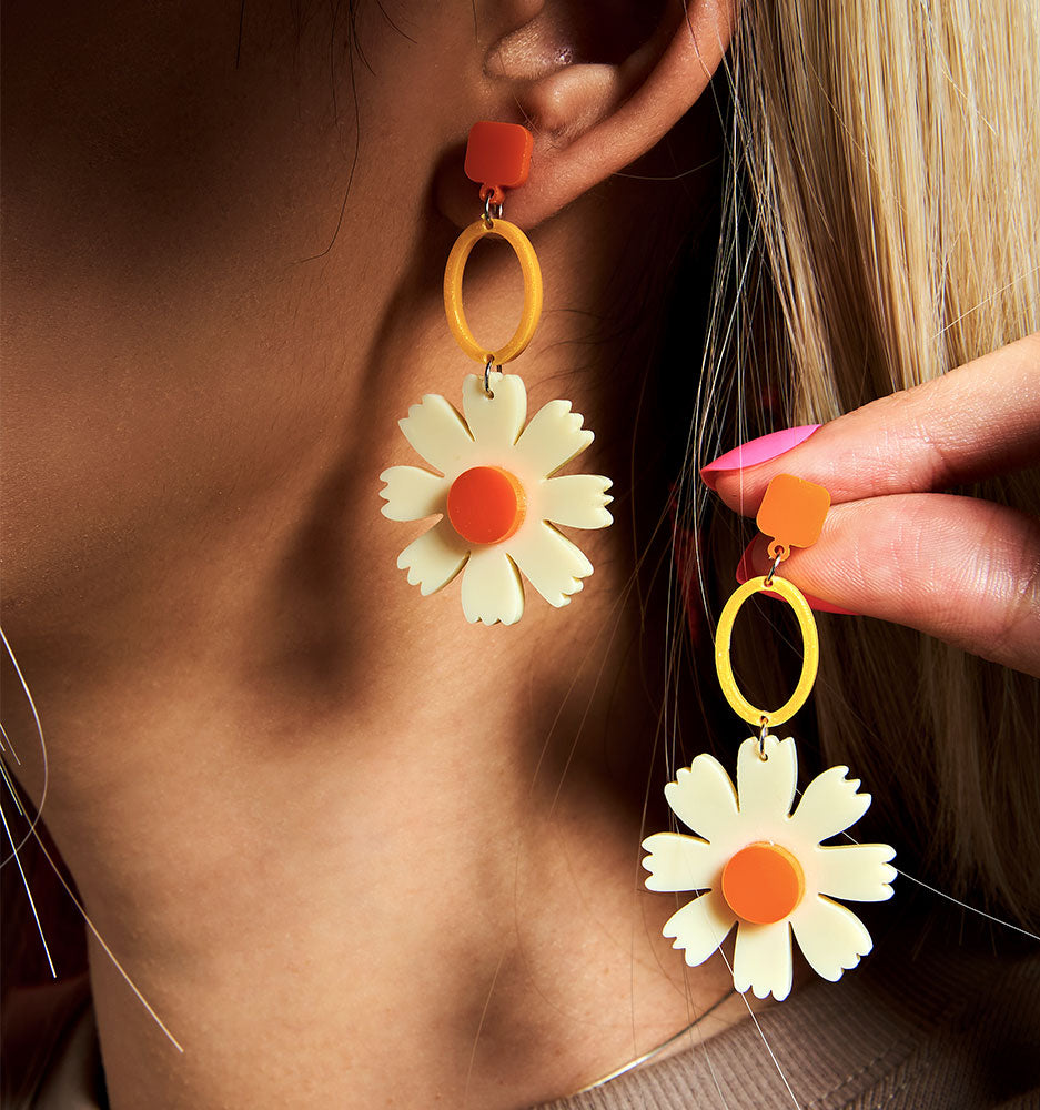 acrylic earrings