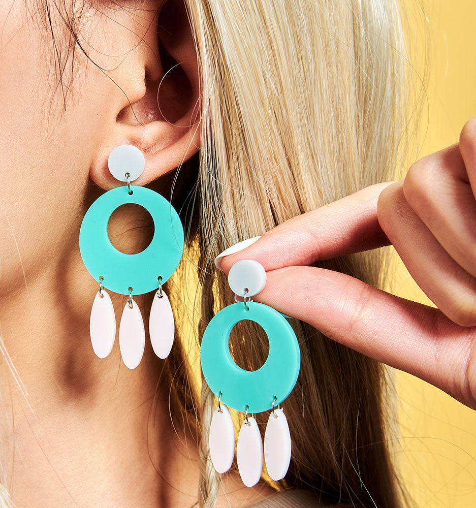 acrylic earrings