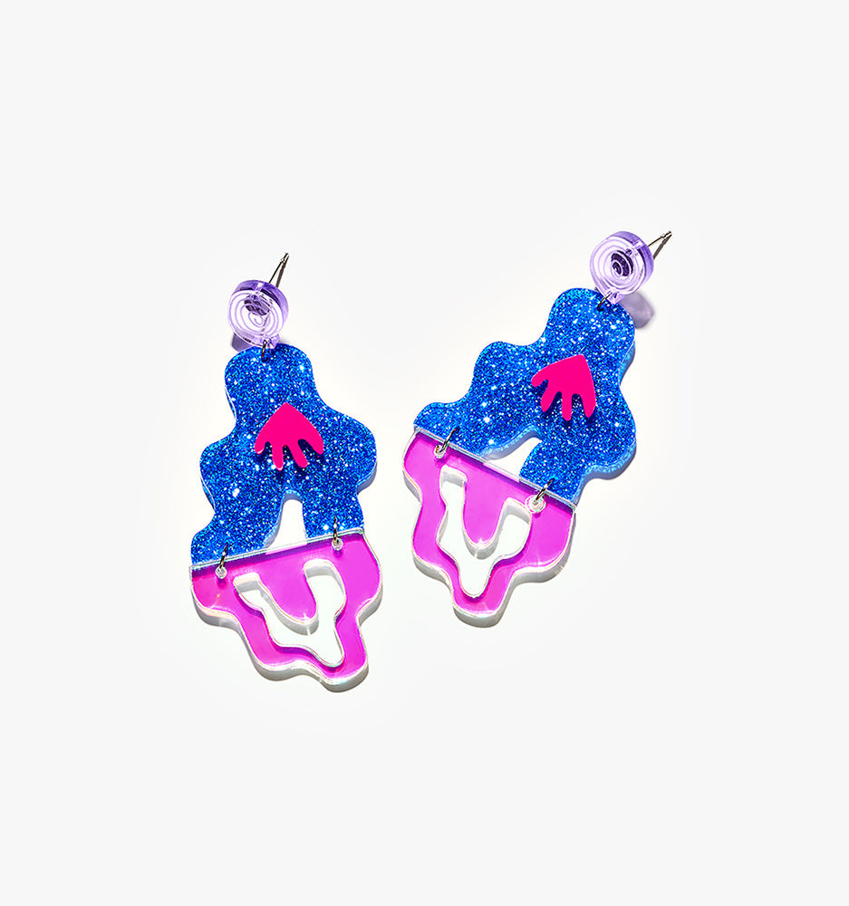 acrylic earrings