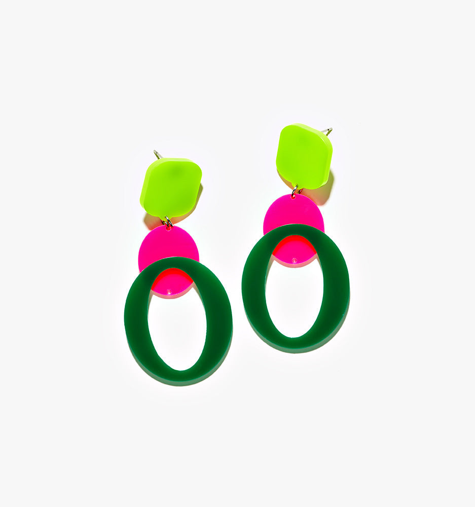 acrylic earrings