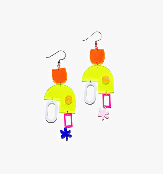 acrylic earrings