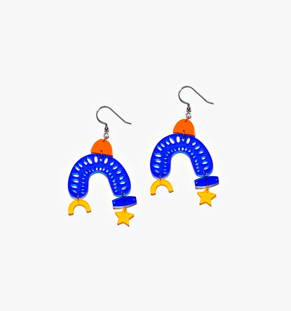 acrylic earrings