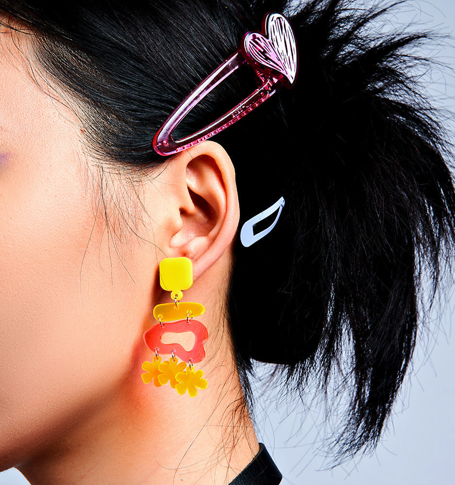 acrylic earrings