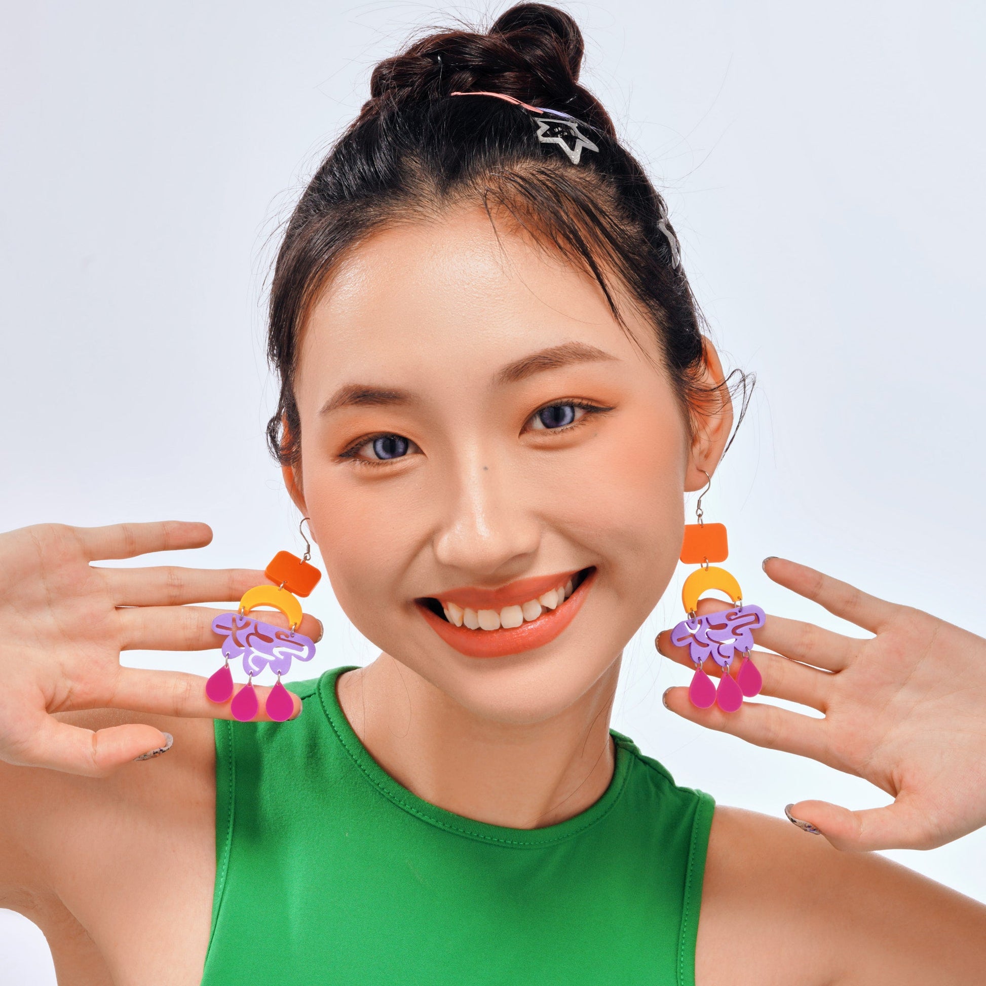 acrylic earrings