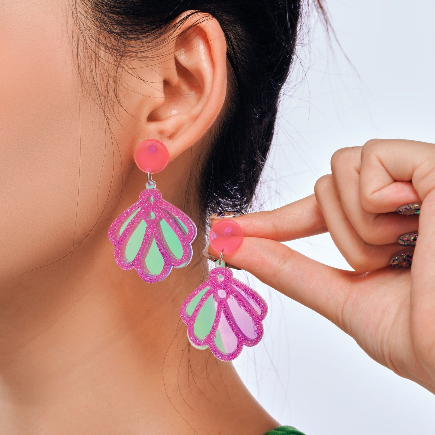 acrylic earrings