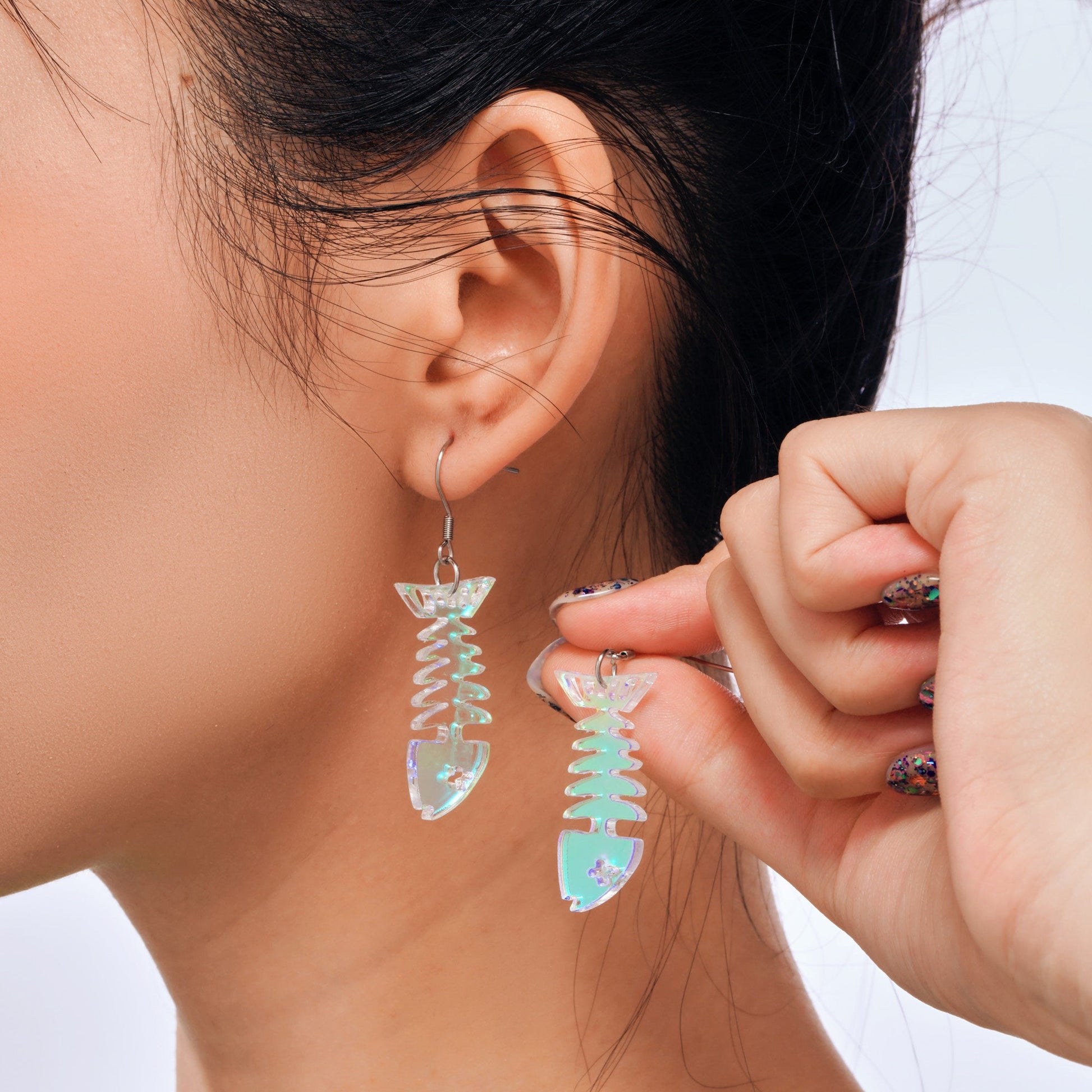 acrylic earrings