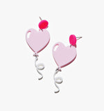Pink Balloon Dream Earrings/Ear Clip