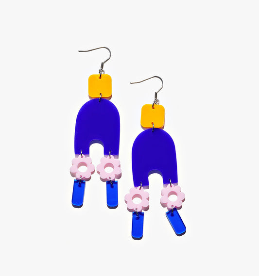 wooyas acrylic earrings