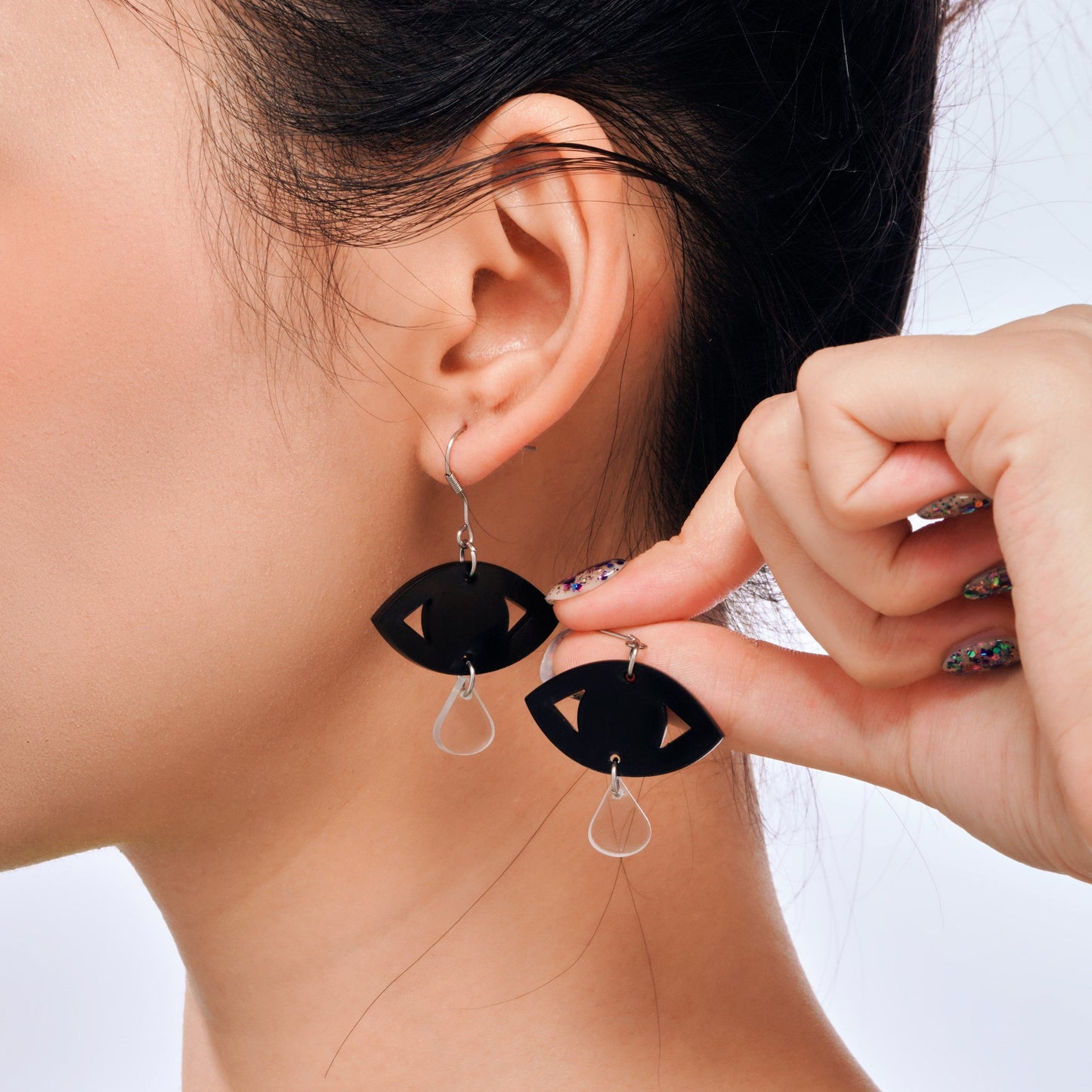 acrylic earrings