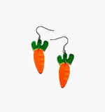 Cartoon Carrot Earrings/Ear Clip