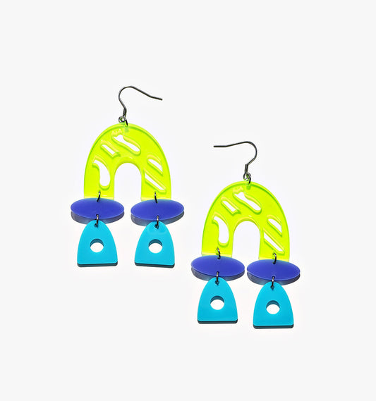 wooyas acrylic earrings