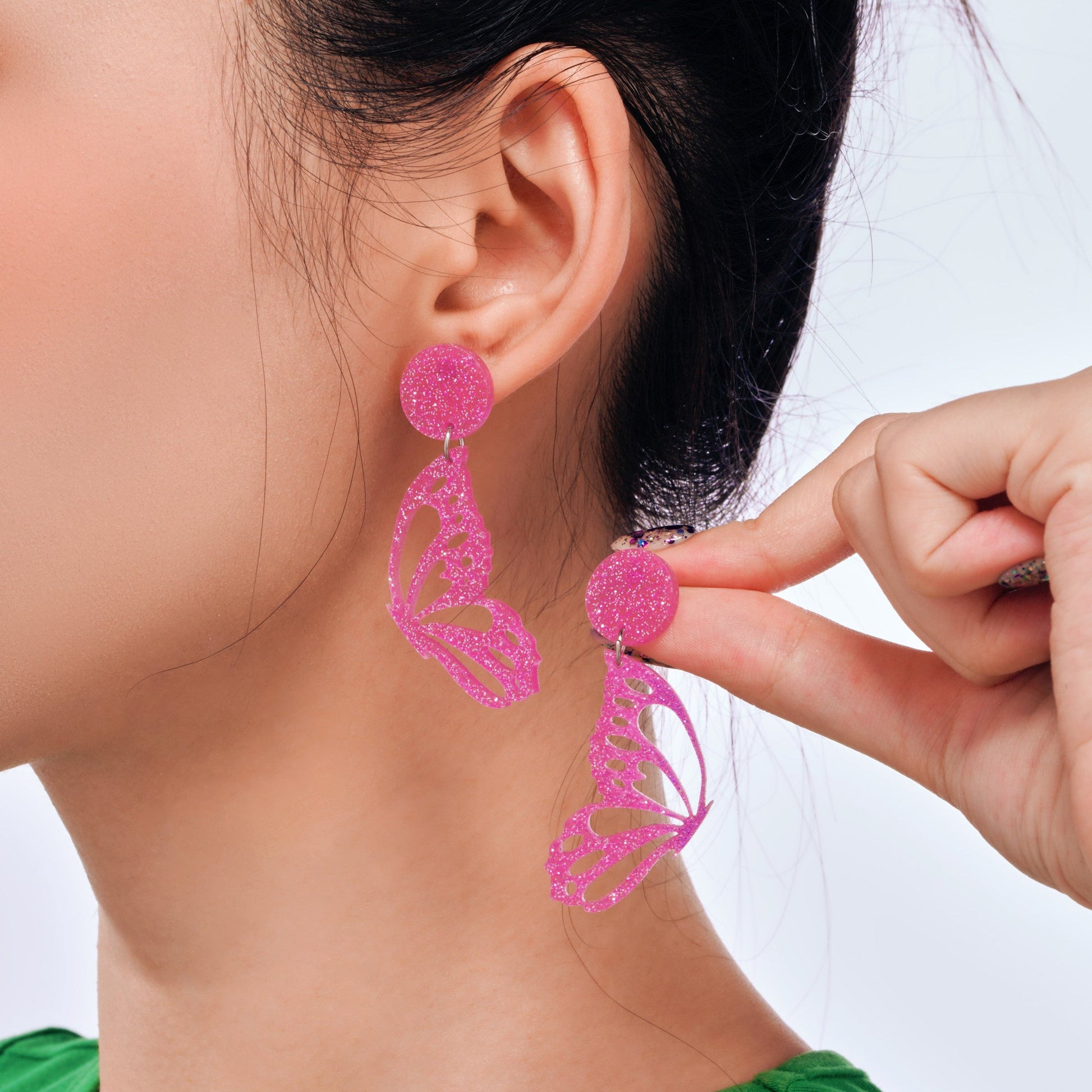 acrylic earrings