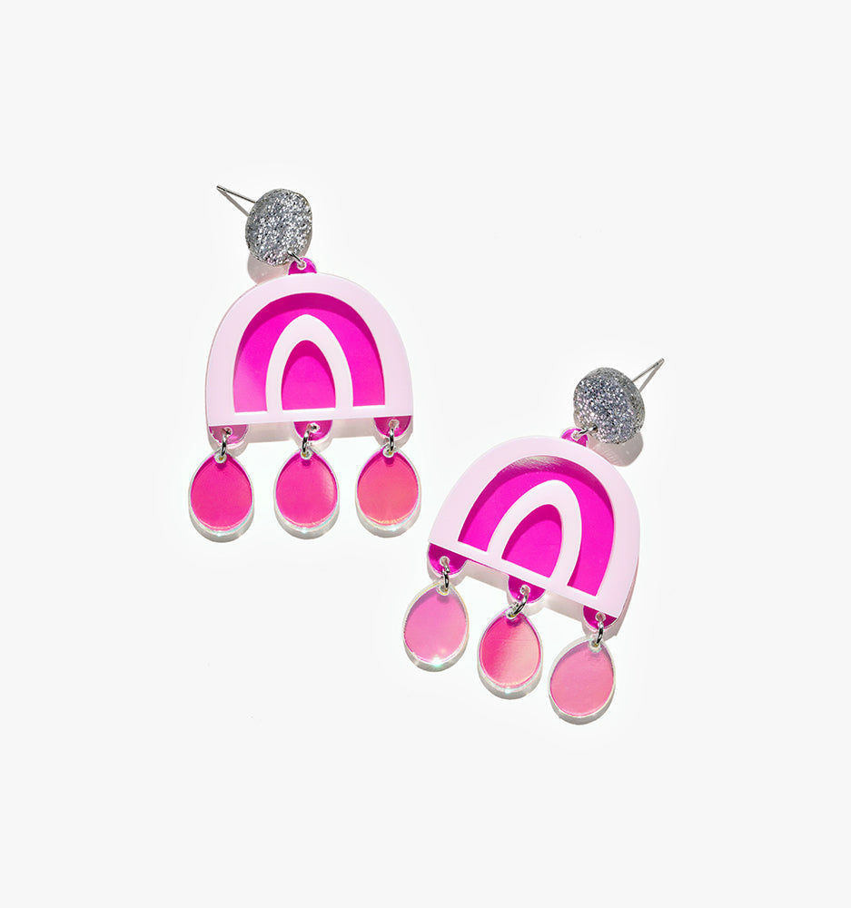 wooyas acrylic earrings