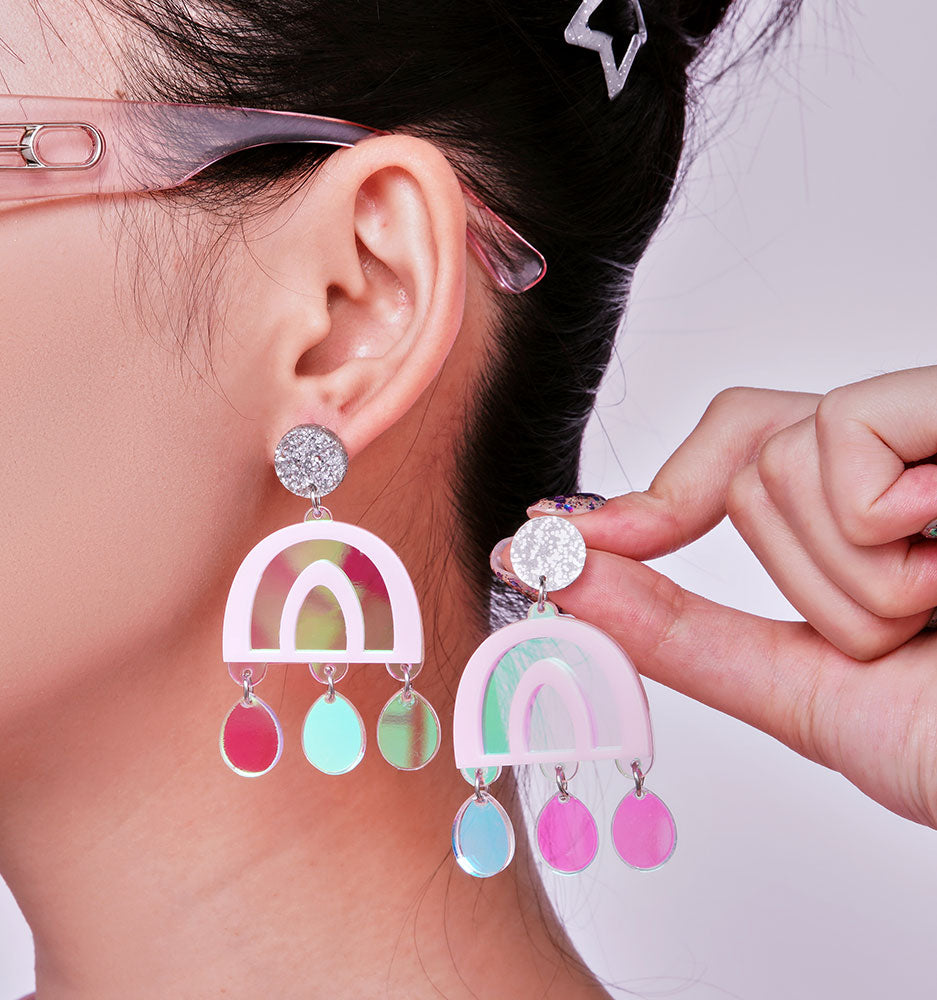 acrylic earrings