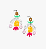 Botanical Carnival Earrings/Ear Clip