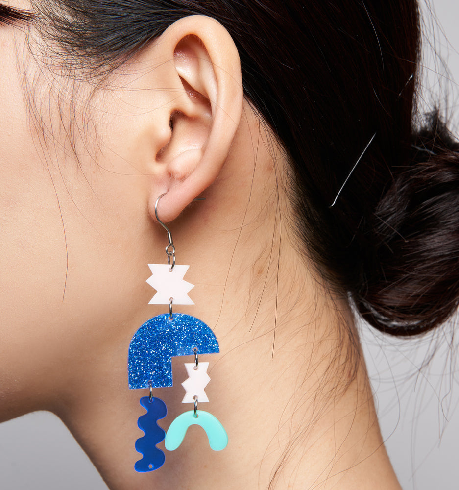 wooyas acrylic earrings