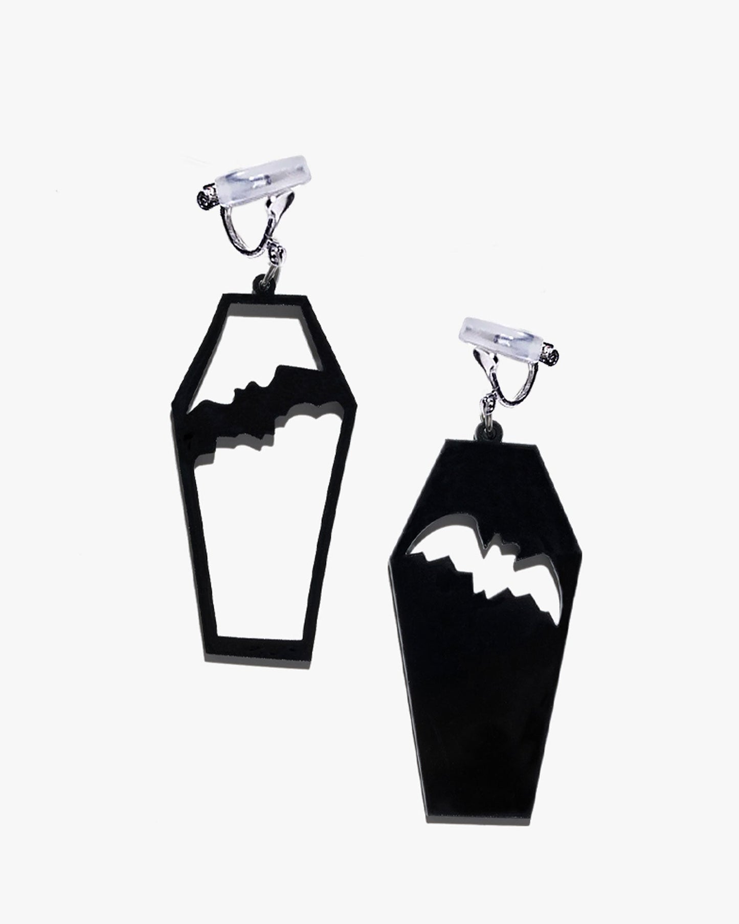 Halloween Bat Cutout Earrings/Ear Clip