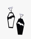 Halloween Bat Cutout Earrings/Ear Clip