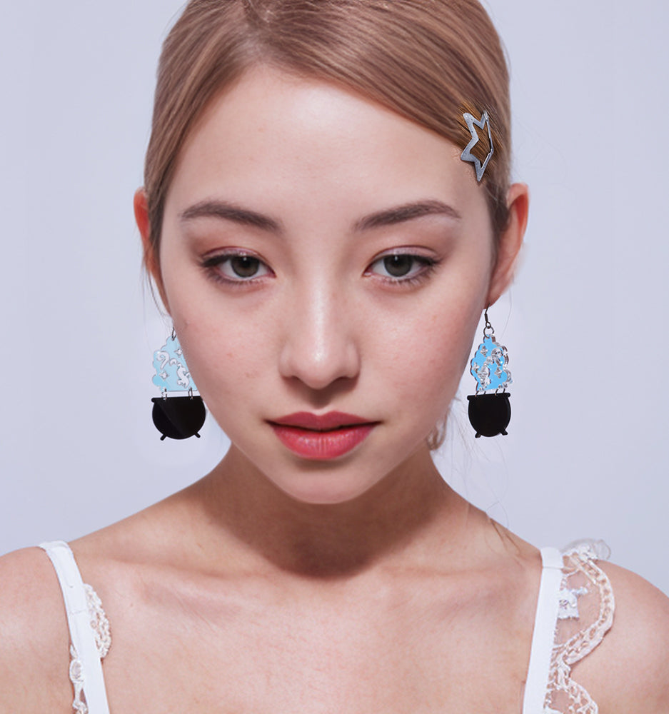 wooyas acrylic earrings