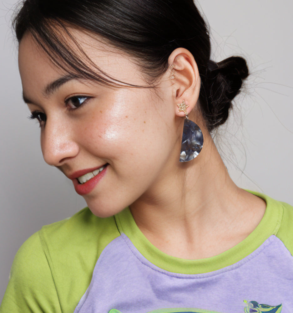 wooyas acrylic earrings