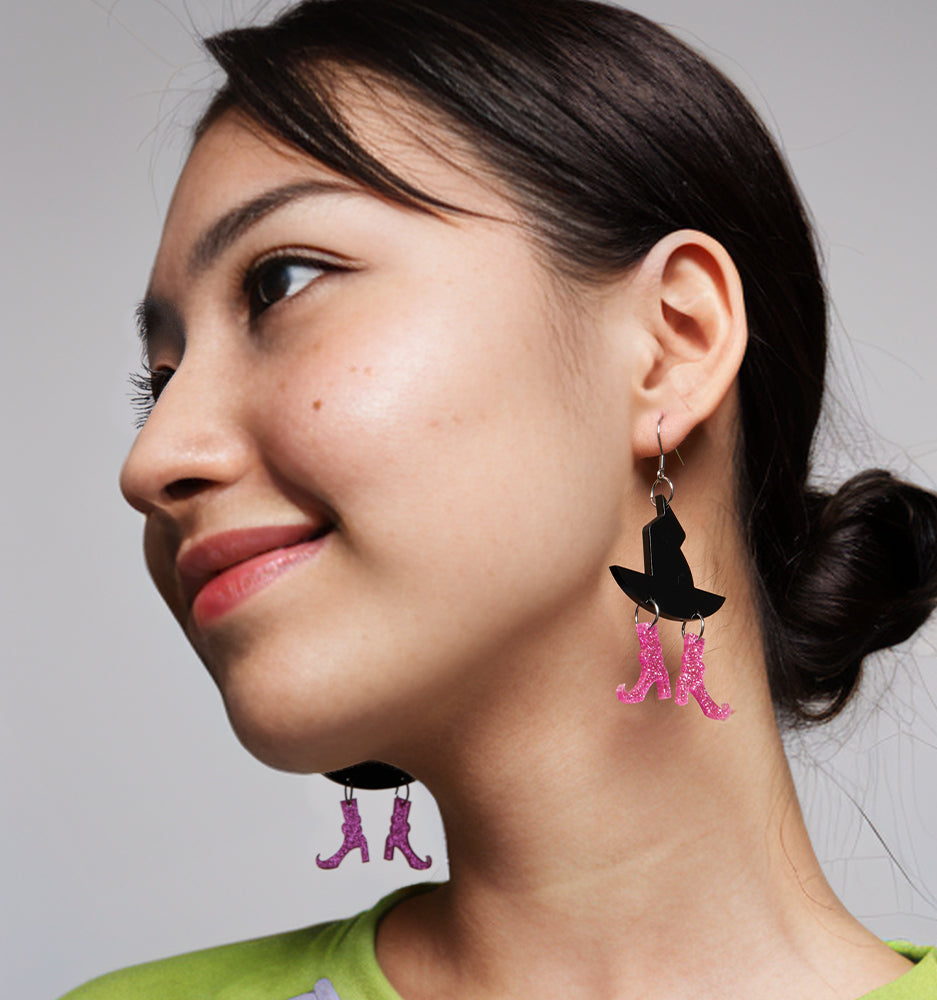 wooyas acrylic earrings