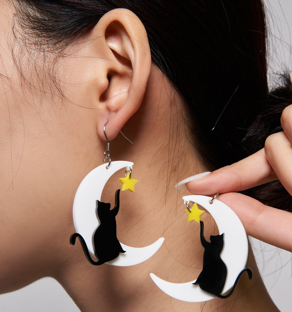 wooyas acrylic earrings