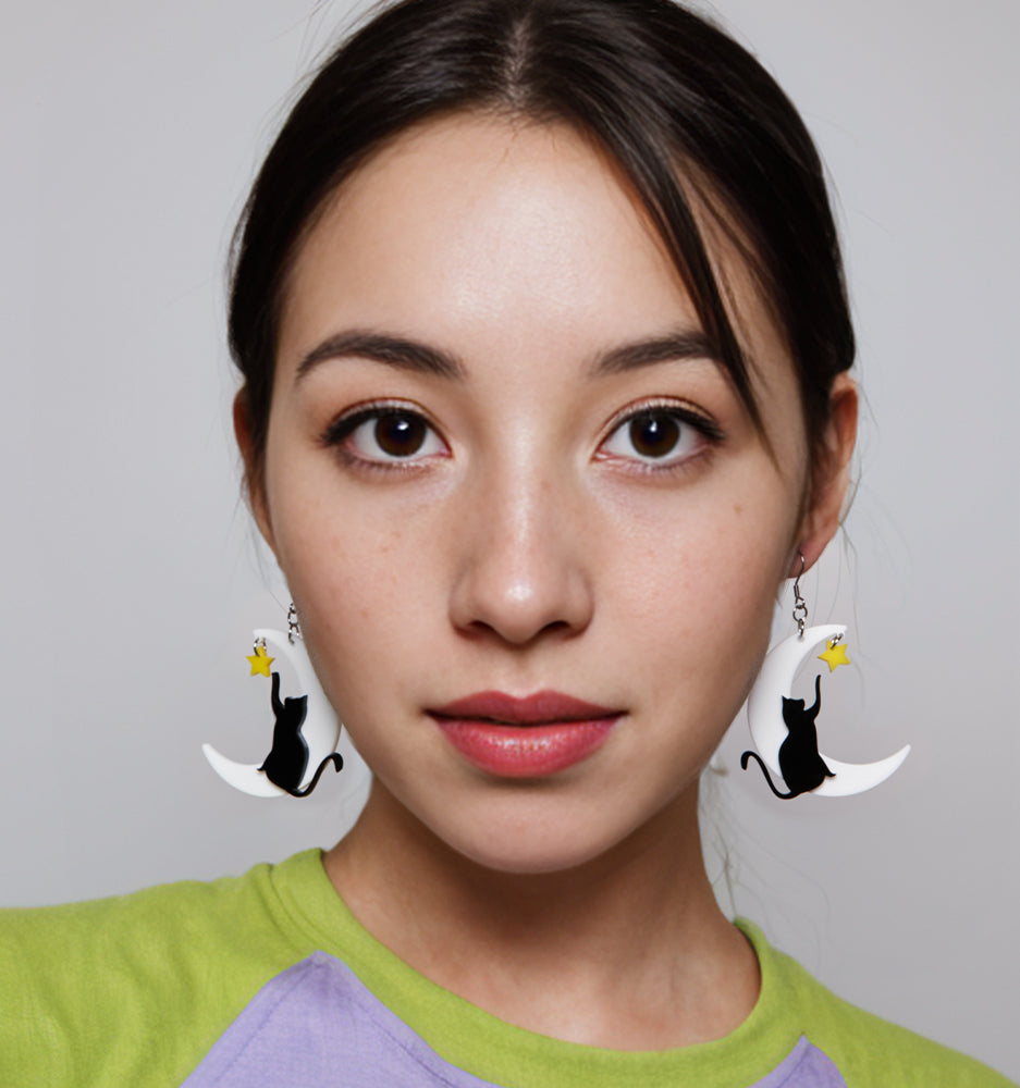 wooyas acrylic earrings