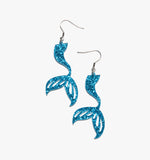 Mermaid Tail Earrings/Ear Clip