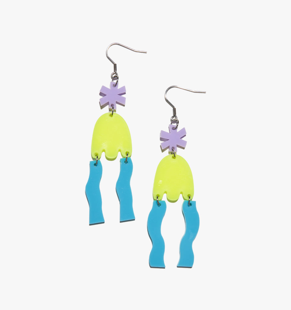 wooyas acrylic earrings