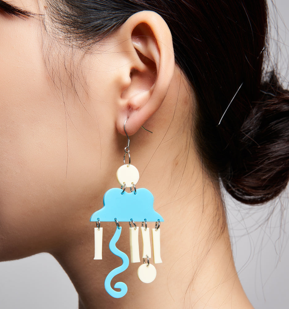 wooyas acrylic earrings