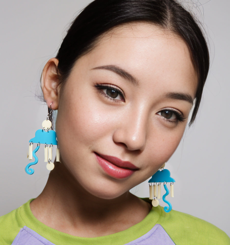 wooyas acrylic earrings