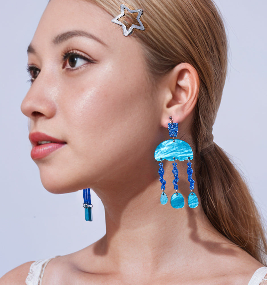 wooyas acrylic earrings