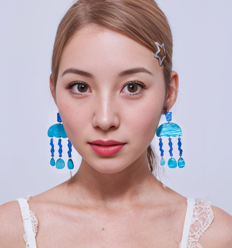 wooyas acrylic earrings