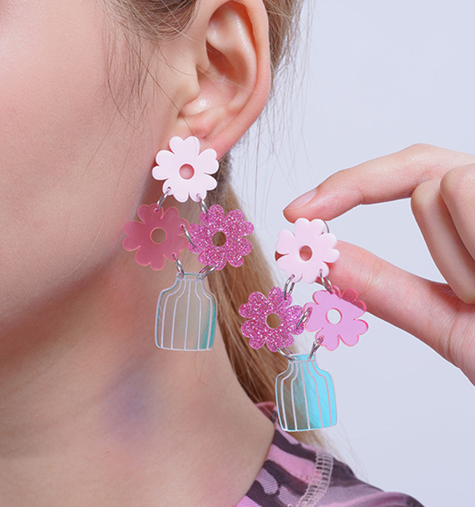 acrylic earrings