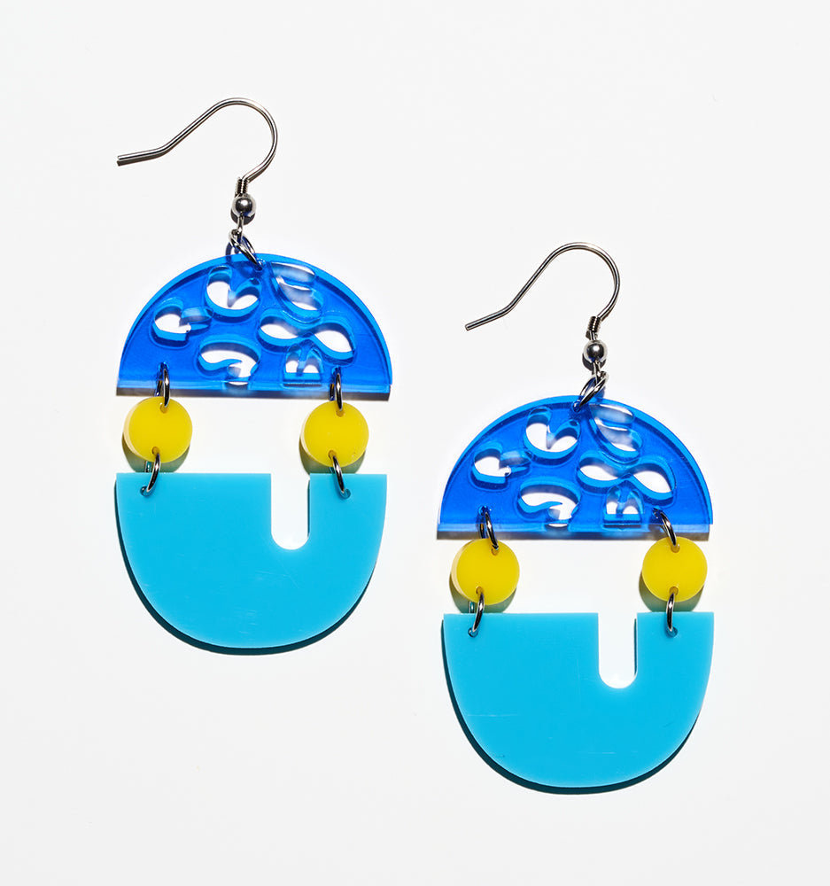 acrylic earrings