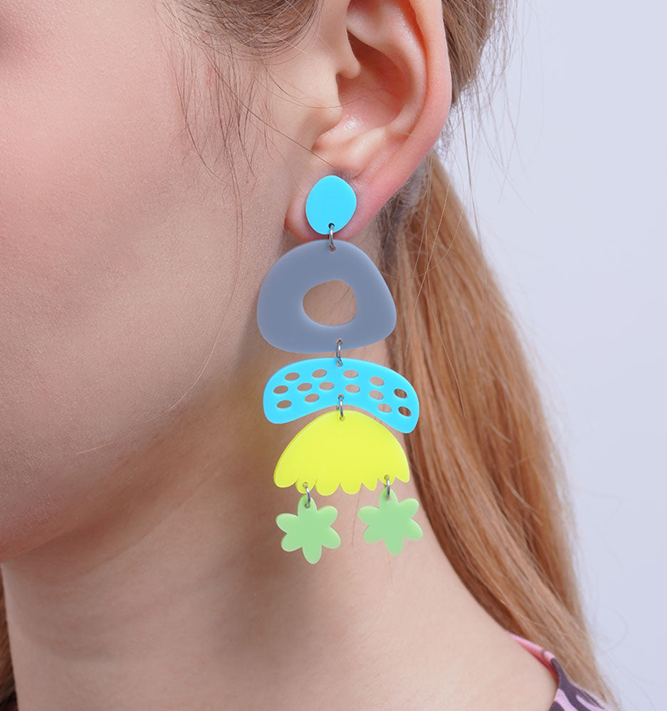 acrylic earrings