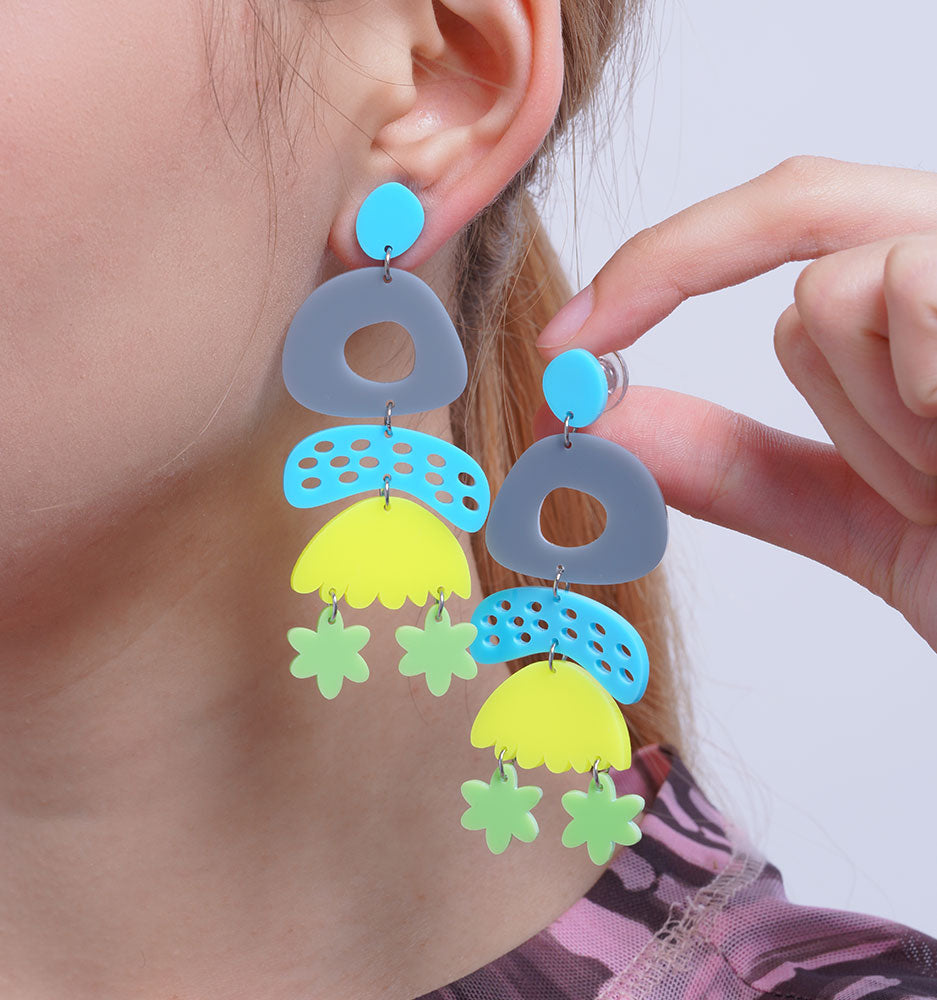 acrylic earrings