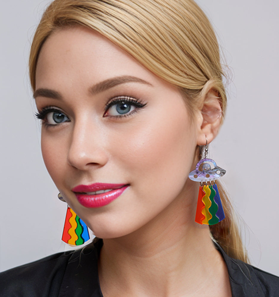 acrylic earrings