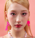Barbie earrings