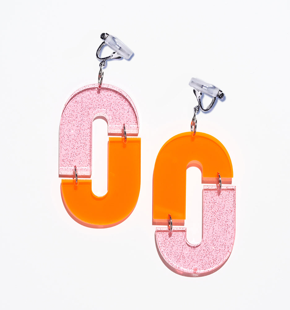 Funky Fusion Earrings/Ear Clip